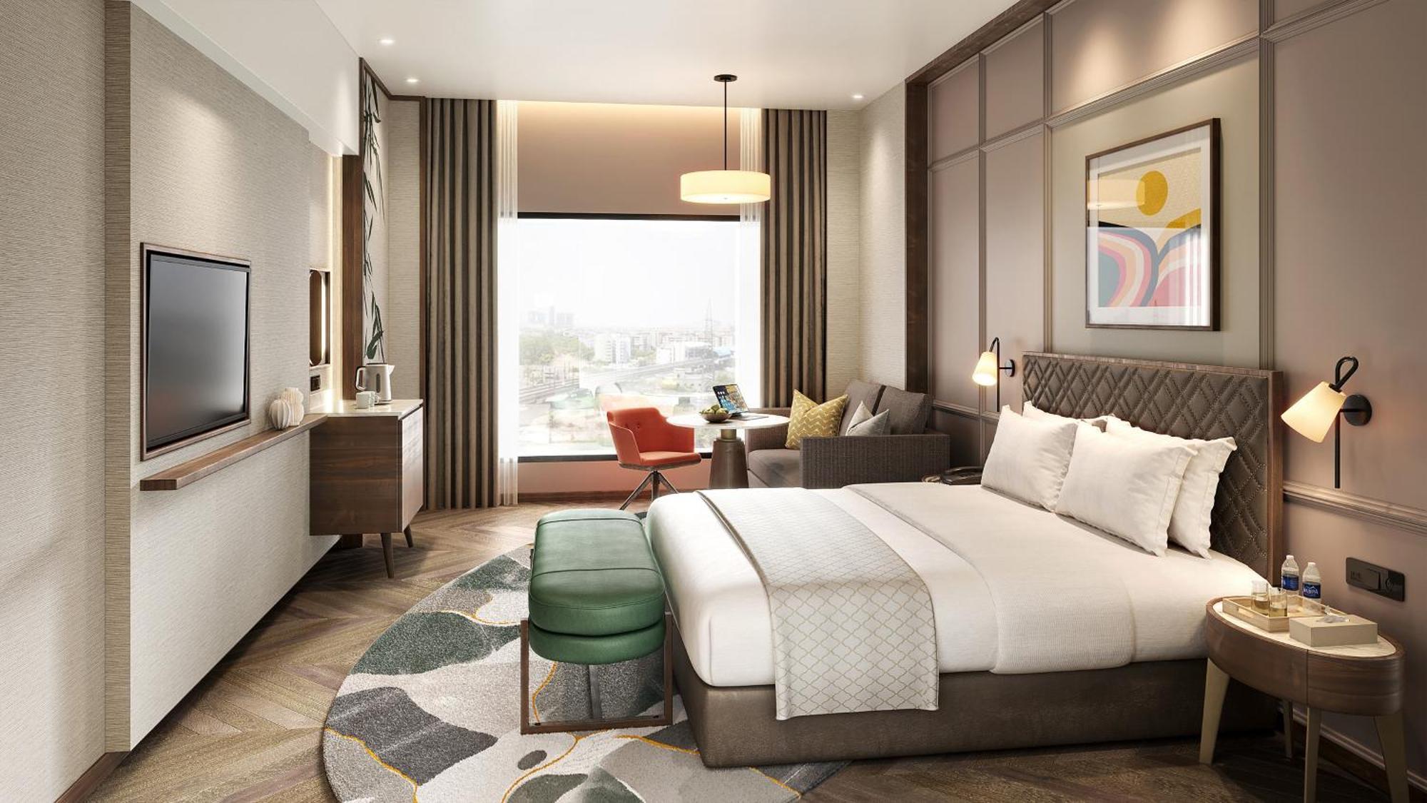 Holiday Inn New Delhi Mayur Vihar Noida By Ihg Екстер'єр фото Deluxe Room